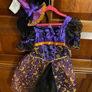 Little girl Minnie witch cosplay dress up